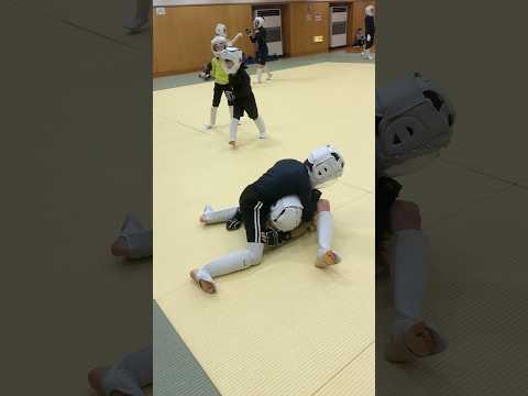 頑張れ少年ＭMAスパーリング #武道塾 #空手