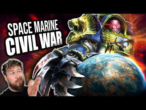 The Badab War Was Absolutely INSANE! Huron Blackheart | Warhammer 40K Lore