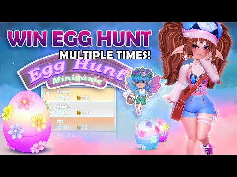 EASILY WIN EGG HUNT WITH THESE TIPS! 🐰 Royale High Egg Hunt Tips & Tricks