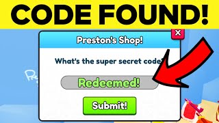 How To REDEEM ALL SECRET PRESTONS SHOP CODES In Roblox Pet Simulator 99!