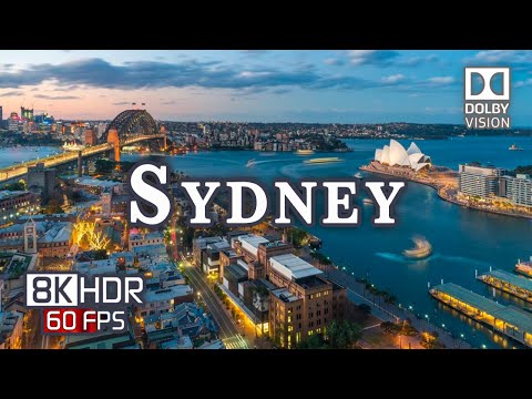 Sydney Australia 🇦🇺 in Stunning 8K Ultra HD HDR 60fps Dolby Vision
