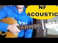 How To Play Let You Down NF On Guitar Easy Acoustic Lesson Tutorial