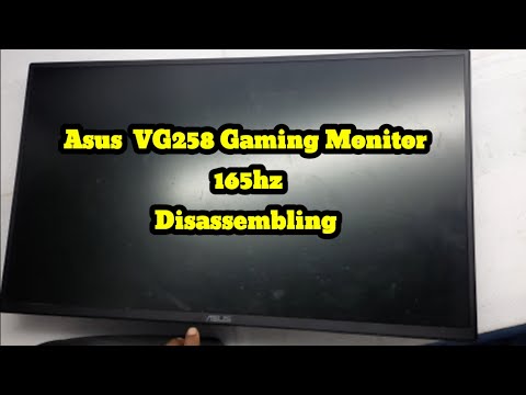 YouTube video about: How to disassemble asus monitor?