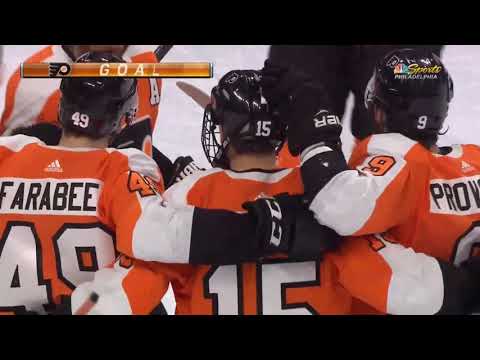 Matt Niskanen Goal - Philadelphia Flyers vs Arizona Coyotes (12/5/19)