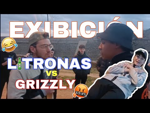 (Exibicion:BEEF🤬 y RISAS🤣) LITRONAS vs GRIZZLY |Mury tira beef en directo a Victor...😱🫣|