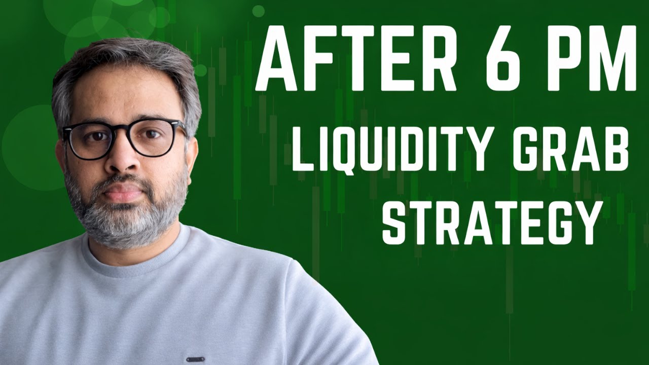 After 6 pm Liquidity Grab startegy (Crypto video series)