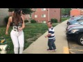 Street Dancing Midget Vs Sexy Latina