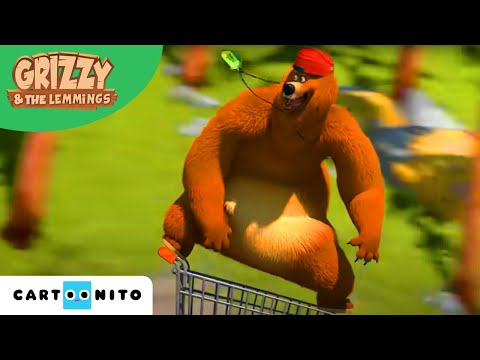 Grizzy en de Lemmings | Jackpot | Cartoonito