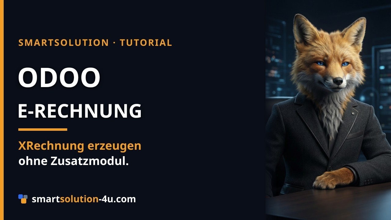 Odoo E-Rechnung: XRechnung erzeugen und empfangen