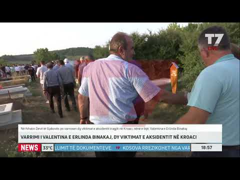 Varrimi i Valentina e Erlinda Binakaj, dy viktimat e aksidentit në Kroaci | T7