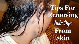 How to Remove Hair Dye Stains on Skin | 6 Tips to Get Hair Dye Off Skin Fast.