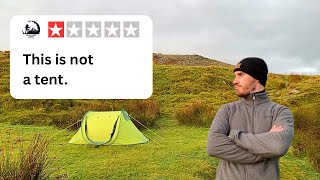 I Tried 1-STAR TENT Camping