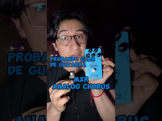 Vídeo relacionado con JIM DUNLOP MXR - M234 - Pedal de efectos Analog chorus