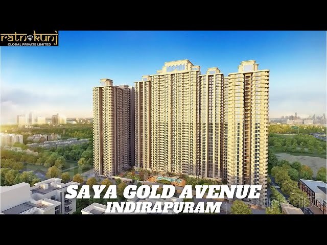 4 BHK flat properties available for sale in Saya Gold Avenue at Vaibhav Khand Ghaziabad