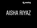 Aisha Riyaz - Unfaithful (cover)