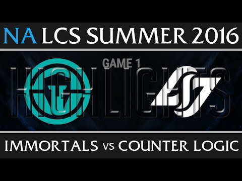 Immortals vs CLG Highlights, Game 1 NA LCS Week 7 Day 1 Summer 2016 - IMT vs CLG G1