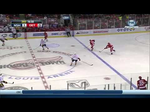 Pavel Datsyuk against Nashville Predators 19/11/2013 Full Shifts