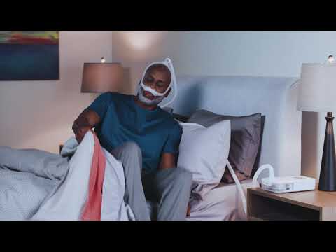 How to wear and adjust the Philips DreamWear Silicone Pillows mask