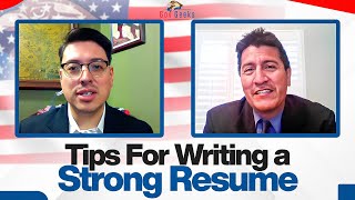 Top resume and interview strategies