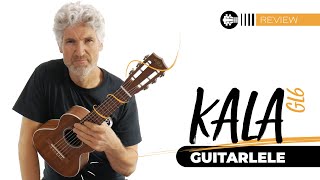 Video thumbnail for Kala Mahogany Guitarlele KA-GL | Guitarlele Review by Uke Like The Pros