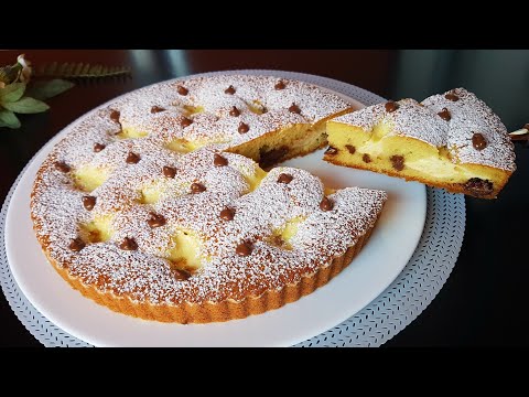 La prepari in 5 minuti! La torta più semplice che amano tutti sofficissima e buonissima 🥰