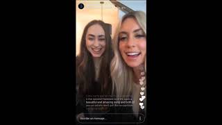 Ruelle and Fleurie Instagram live from 06/04/18 ~ about Carry You