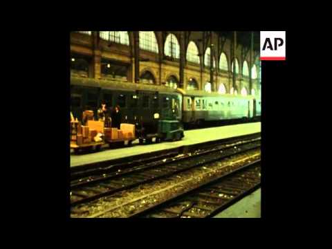 SYND 25 3 76 RAIL STRIKE IN FRANCE SPREADS