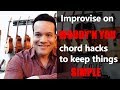 "Woody'n You" difficult? Here's some chord hacks for minor 2-5's!