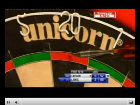 Taylor vs Lewis Part 7 2009 World Matchplay