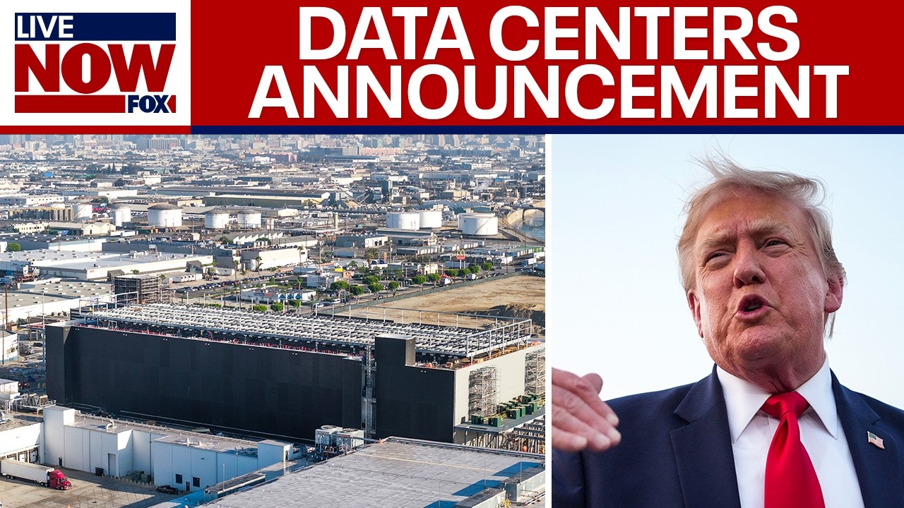 LIVE SOON: Pres. Trump makes announcement on data centers power cost pledge