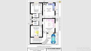 D K 3d Home Design 30x45 Ft 2 Bedroom Wala House Plan