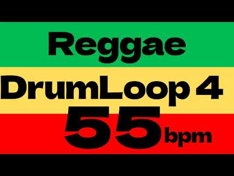 Reggae Drum Loop4 Practice Tool 55bpm