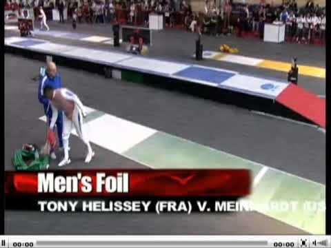 Belfast World Championships 2009 JMF - L16 - Helissey FRA v Meinhardt USA