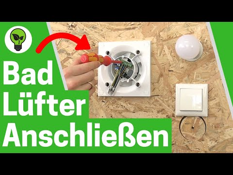 Connecting a bathroom fan ✅ TOP INSTRUCTIONS: How to set a bathroom fan with overrun & humidity?