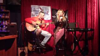 Carly Simon Touched By The Sun (Acoustic Cover) Live @ The Cork Lounge 12-21-14