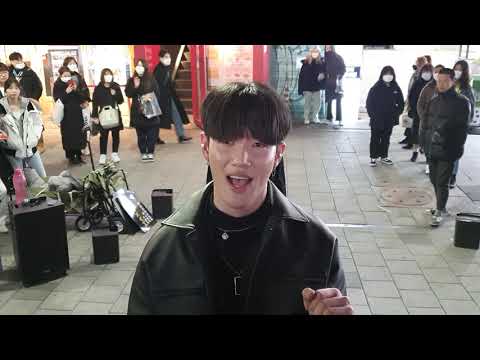 맥스(MAXXAM(MYM))-이찬욱(LeeChanWook)/ WANT - TAEMIN(태민) 20200129 홍대버스킹 직캠