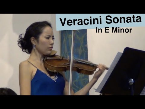 Veracini Violin Sonata in E minor played by Jae-In Shin.(Complete)