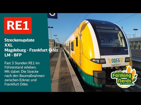 #028 | Führerstandsmitfahrt | Streckenupdate XXL | Magdeburg - Frankfurt Oder| Siemens Desiro HC