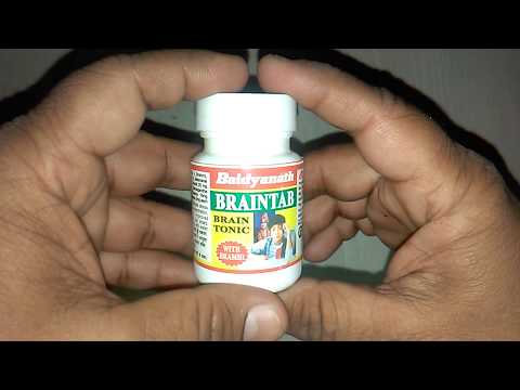 Baidyanath braintab benefits & brain tonic review