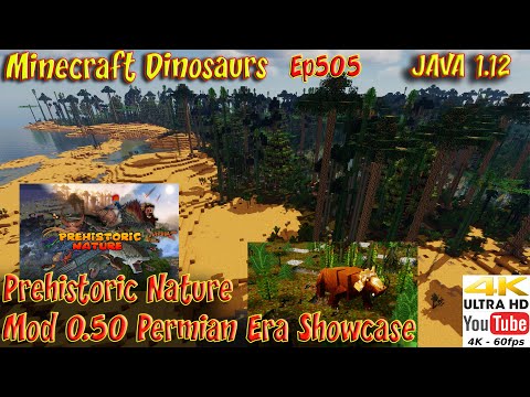 Dinosaurs & Permian Era Portal in Minecraft!