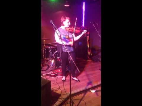 Anne Marie McStraw Playing a little diddy on her Violin in Lounge 41 on 5th October 2013