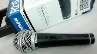 Video thumbnail for Unboxing new podcast mics Samson R21S by XDizzle
