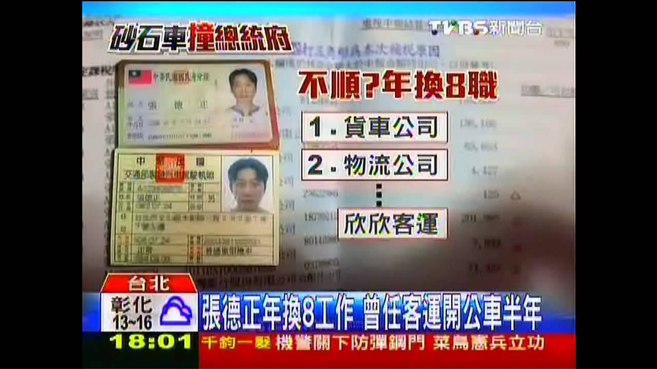 千萬別開油罐車！　預謀1年衝撞總統府