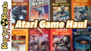 Boxed Atari VCS Game Haul!