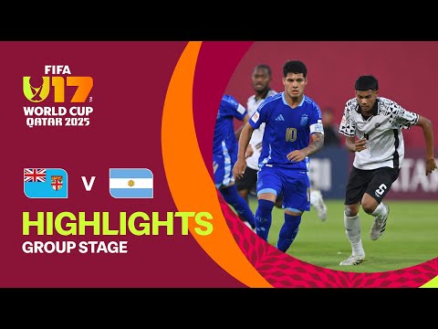 Fiji vs Argentina Highlights | FIFA U-17 World Cup Qatar 2025