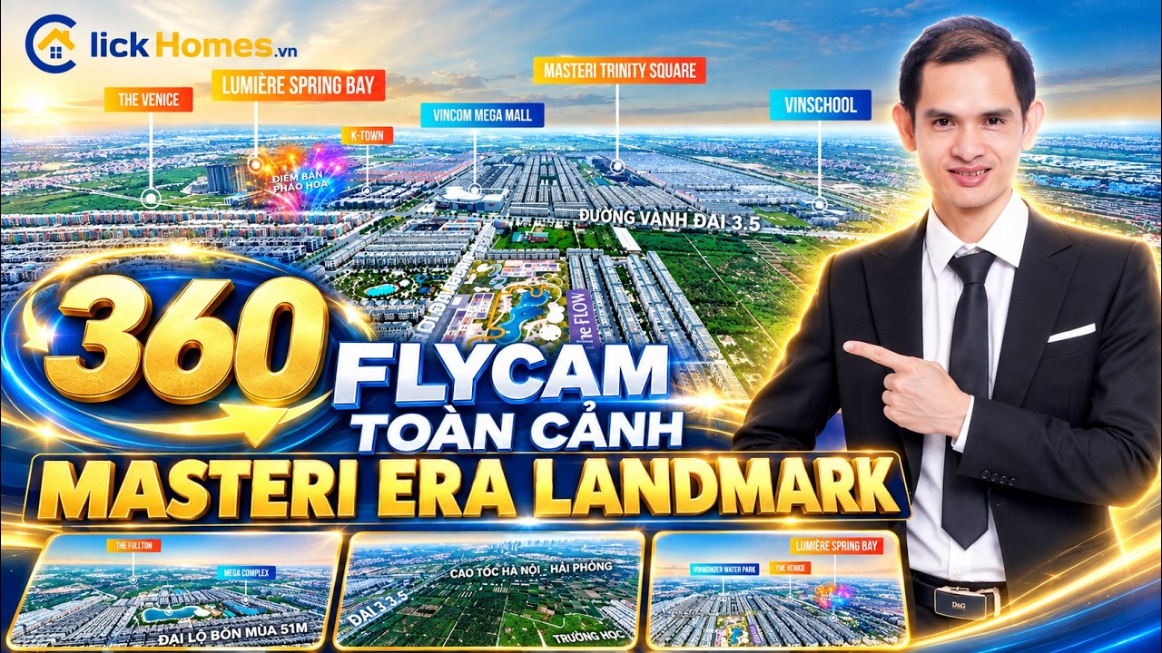 Video flycam 360 Masteri Era Landmark tại Ocean Park 3