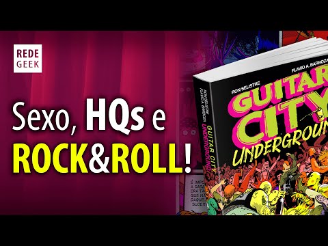 GUITAR CITY UNDERGROUND - quadrinho nacional