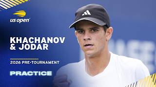 LIVE | Rafael Jodar and Karen Khachanov | Practice Session | 2026 US Open