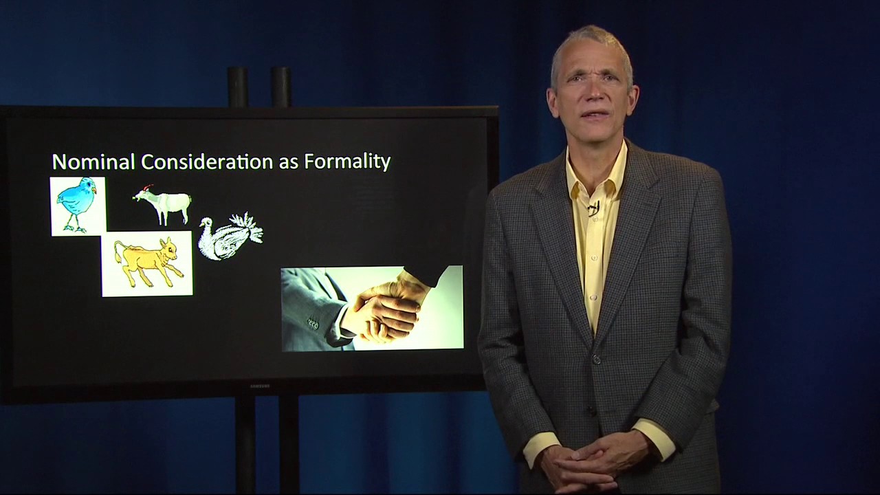 Contract Law: Nominal Consideration, The Seal, and the Model Written Obligation