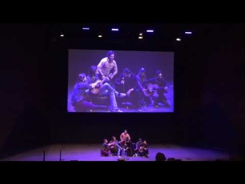 J2 Panel-Sunday-Jared is play the guitar and Jensen is sing-AHBL8-1